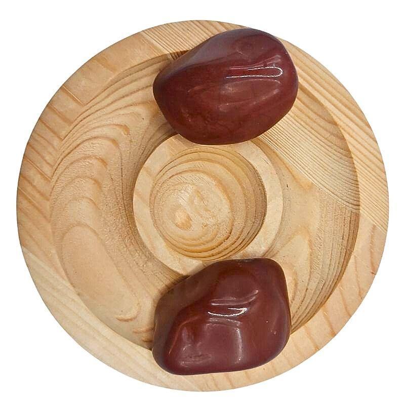 Pierres Naturelles Roulées Jaspe Rouge Foncé - Qualité A - Litho Natura