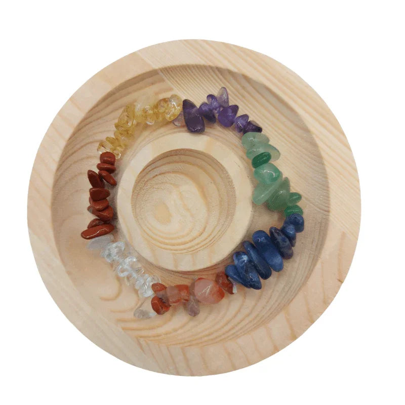 Bracelet Baroque - 7 chakras - Litho Natura