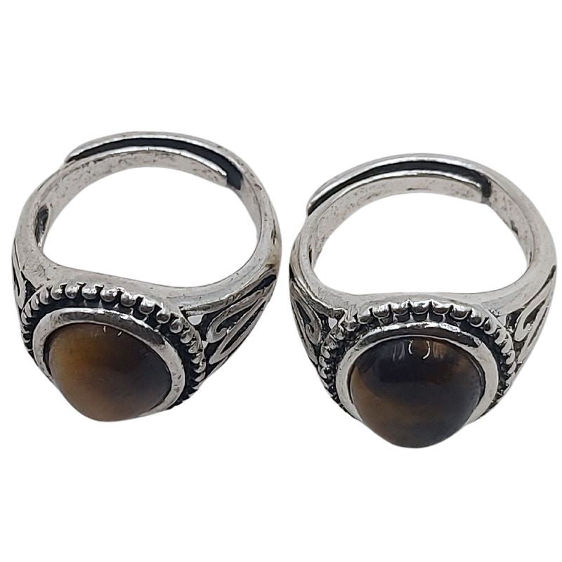 Bague Naren Mixte - Œil de Tigre