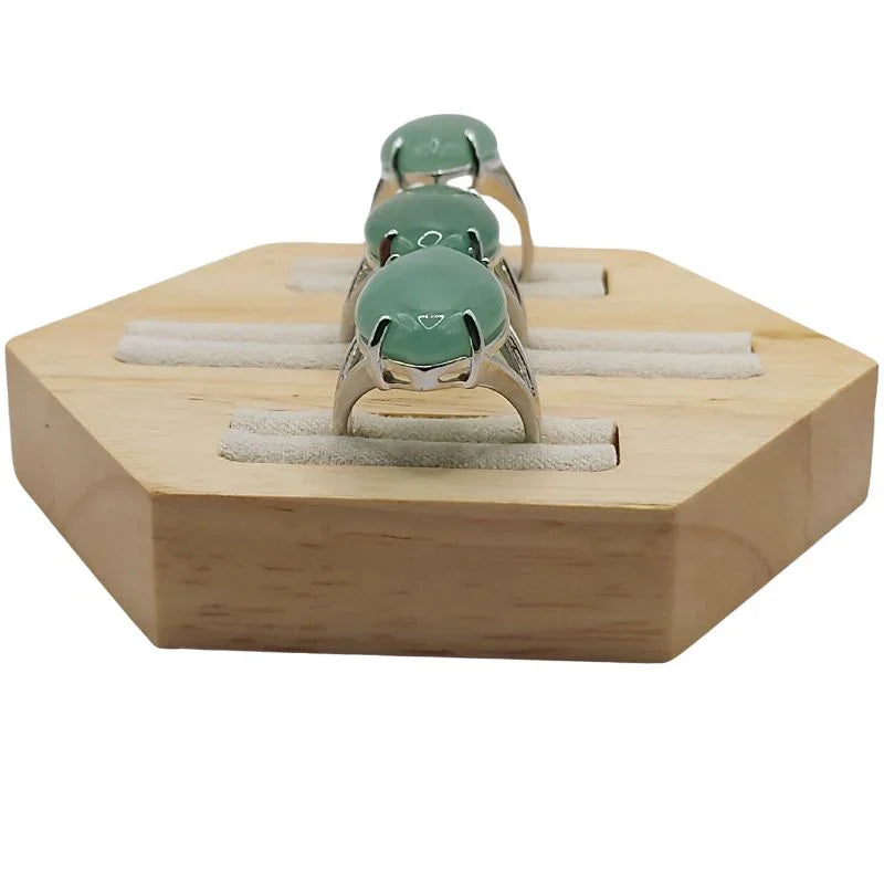 Bague marquise en Aventurine Verte - Qualité A