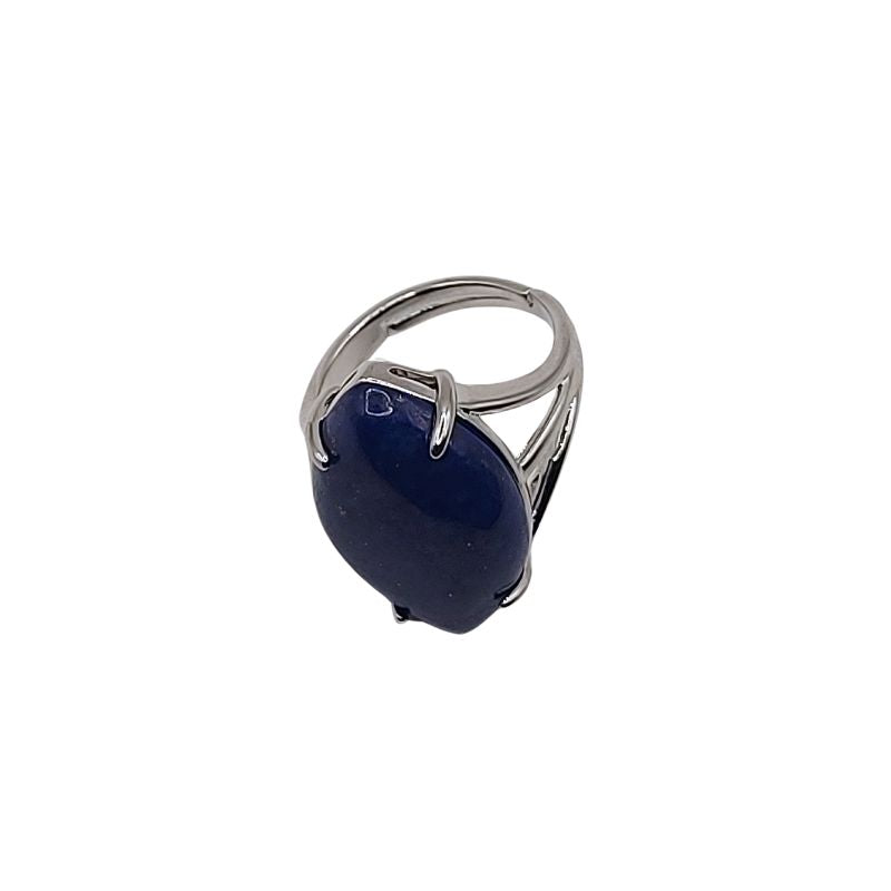 Bague marquise en Lapis Lazuli - Qualité A