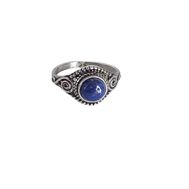 Bague avec lapis lazuli