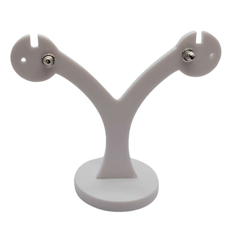 Boucles d'Oreilles Chips Mixte en Pierre de Soleil Naturelle