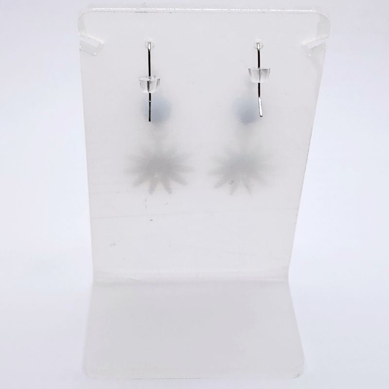 Boucles d'Oreilles Style Tibétain - Sodalite