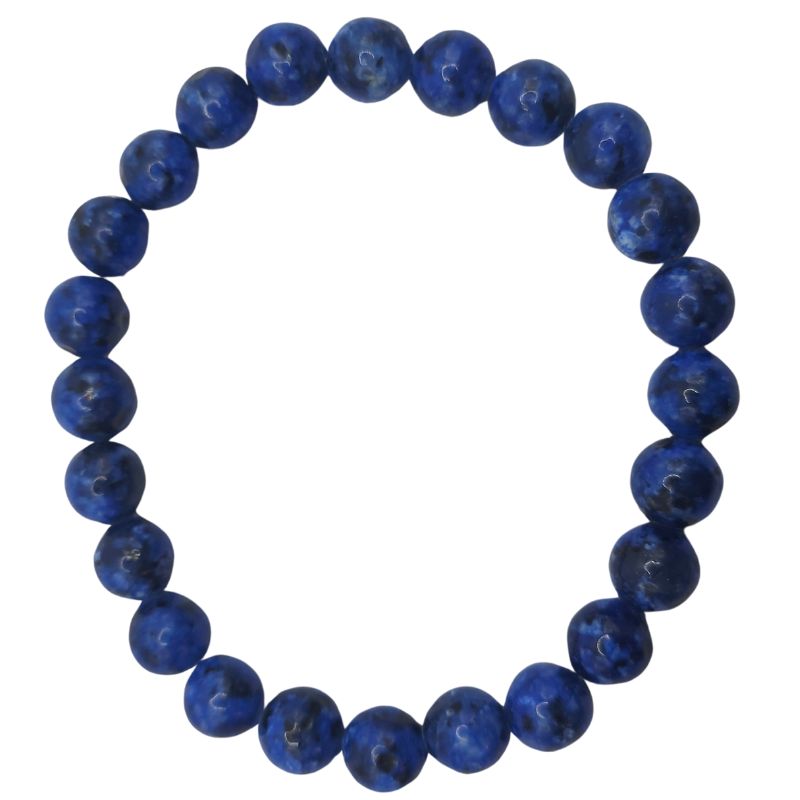 Bracelet Extensible en Pierres Naturelles - Lapis Lazuli - Litho Natura