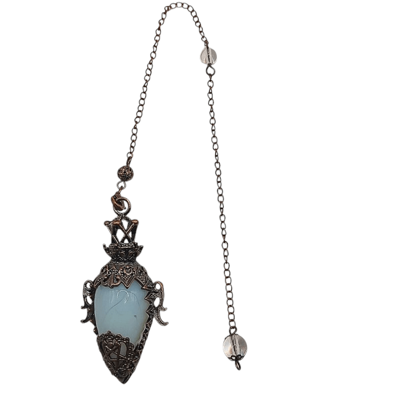 Pendule Spirituel en Opale - Style Médiéval - Litho Natura