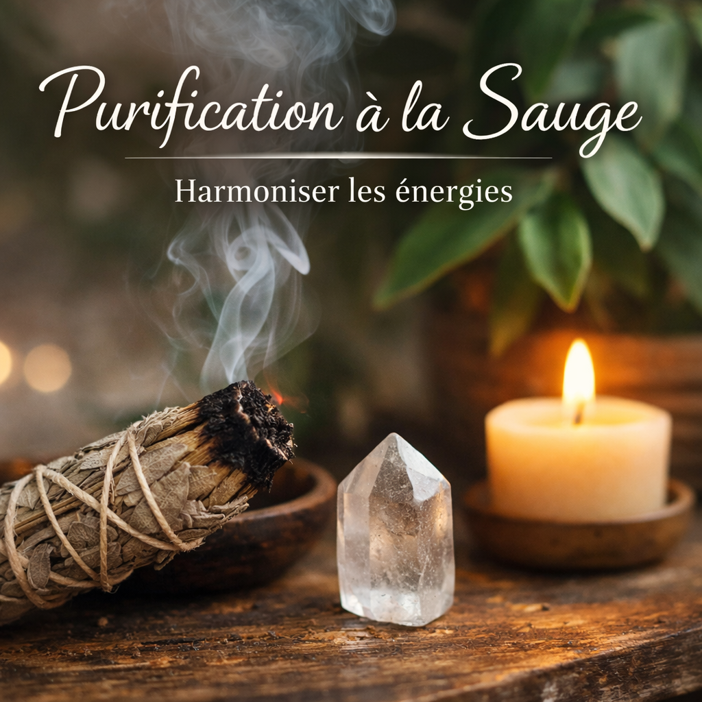 Pourquoi purifier ses pierres avec la sauge ?