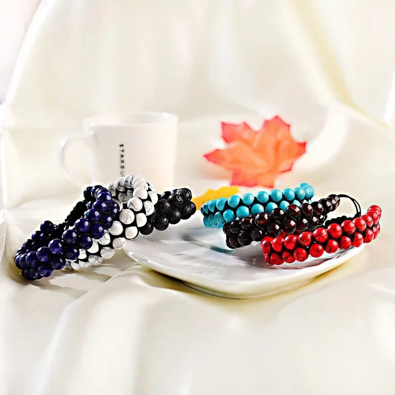 Shamballas Bracelets Unisexes - Litho Natura