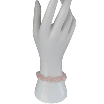 Bracelet Baroque - Quartz rose - Litho Natura