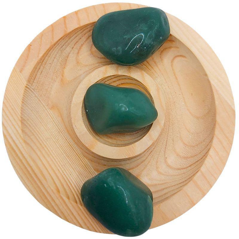 Pierres naturelles roulées Aventurine verte - Qualité A - Litho Natura