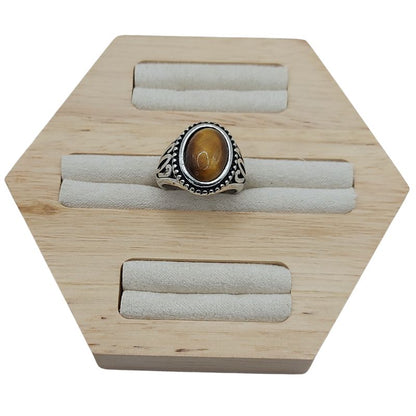 Bague Naren Mixte - Œil de Tigre