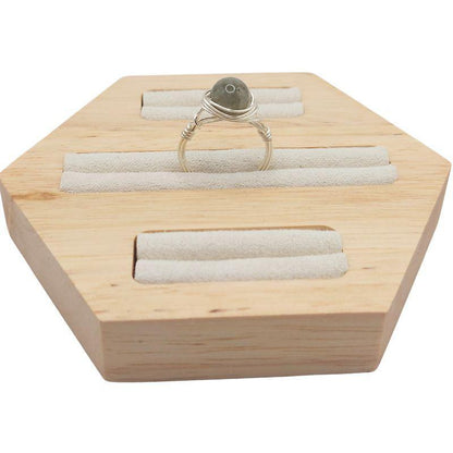 Bague en Pierre Naturelle - Labradorite - Litho Natura