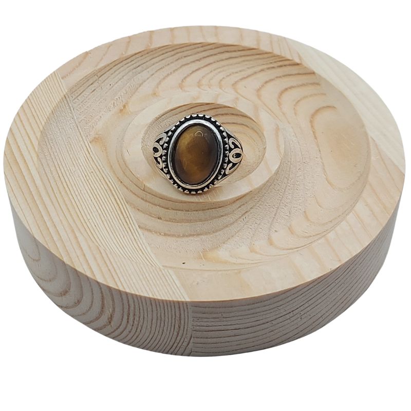 Bague Naren Mixte - Œil de Tigre