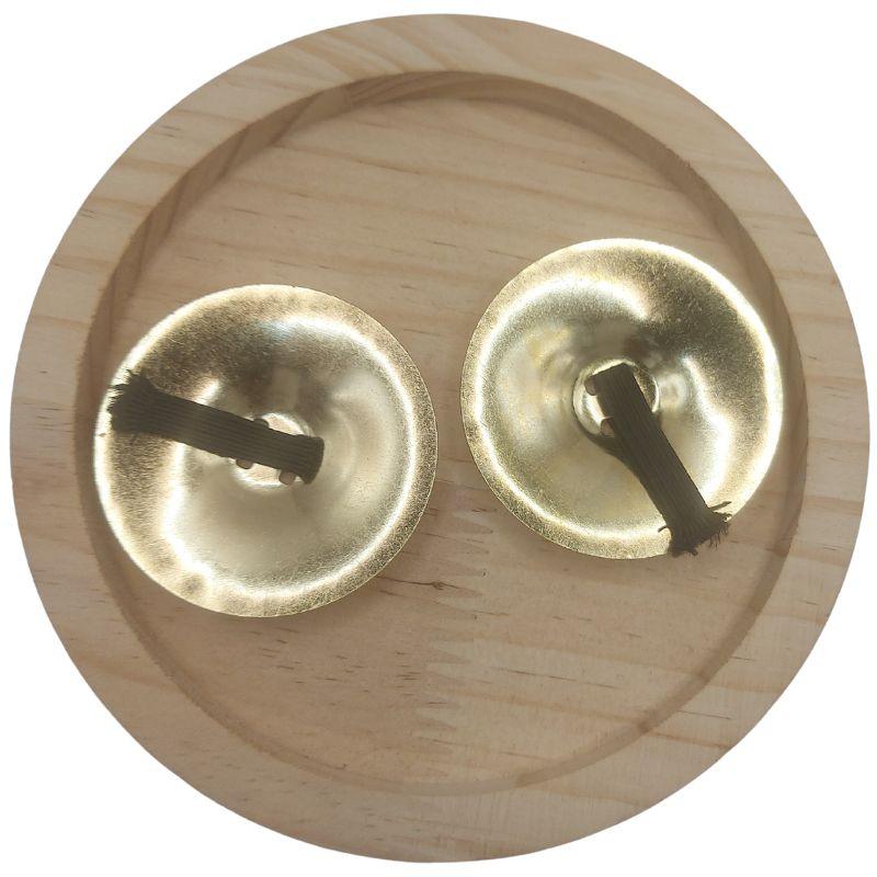 Cymbales en Cuivre en Forme de Doigts - Litho Natura