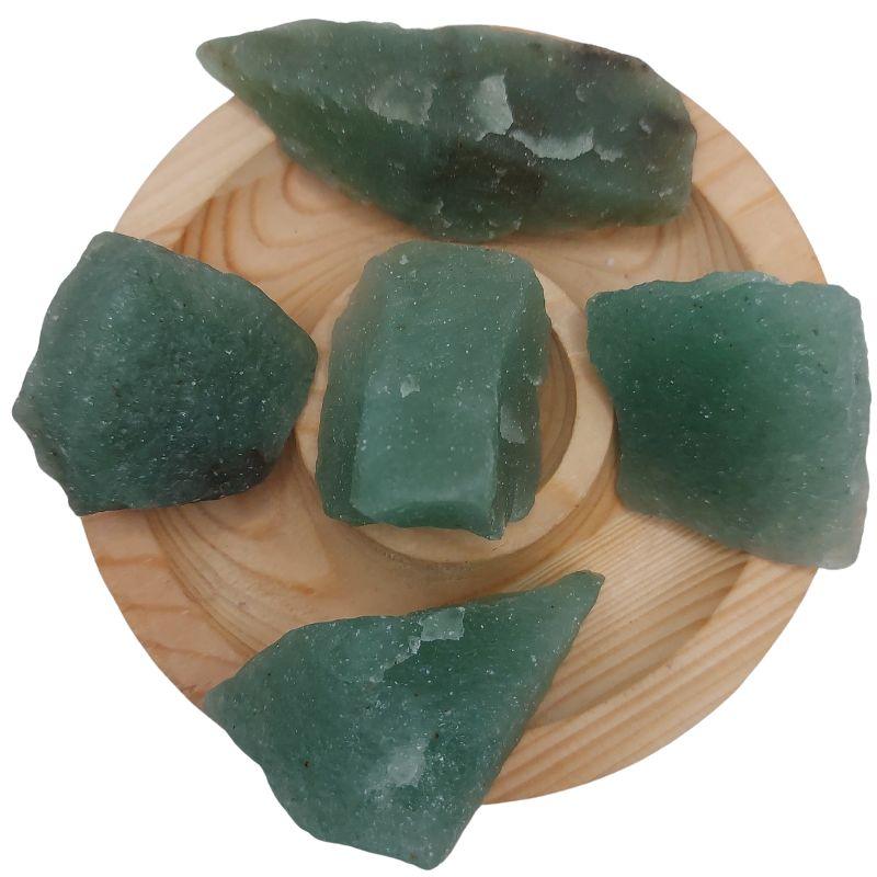 Pierres Naturelles Brutes Aventurine Verte - Qualité A - Litho Natura