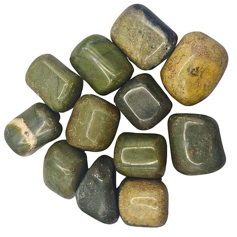 Pierres Naturelles Roulées Jade du Pakistan - Qualité AB - Litho Natura