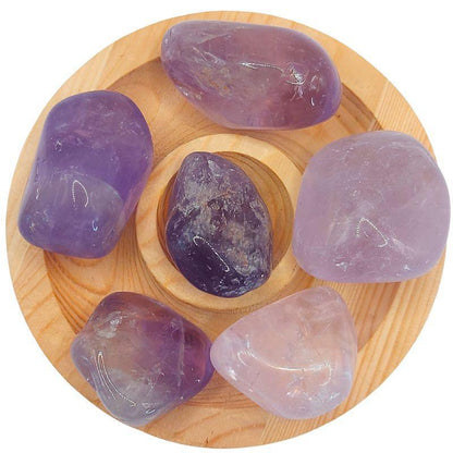 Pierres Naturelles Polies Améthyste - Qualité A - Litho Natura