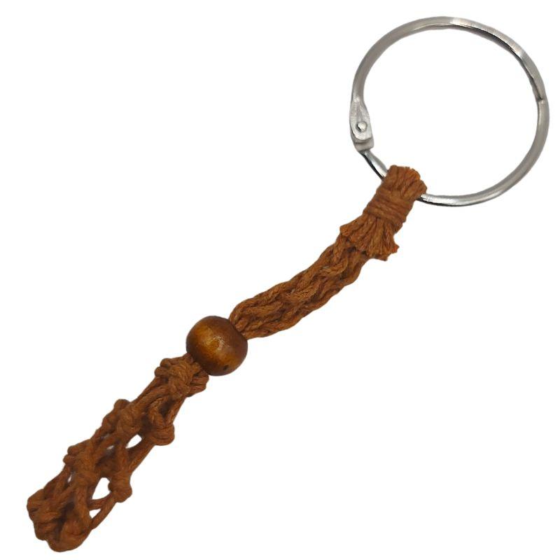 Porte-clés Tressé en Coton - Litho Natura