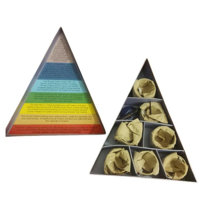 Ensemble de 7 Bols Chantants Colorés - Coffret Bols 7 Chakras