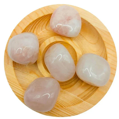 Pierres Naturelles Roulées Quartz Rose - Qualité A - Litho Natura