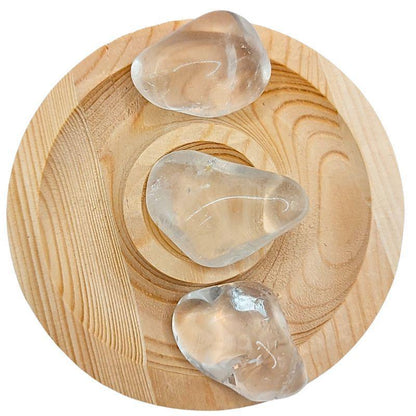 Pierres Naturelles Roulées Cristal de Roche - Qualité A - Litho Natura