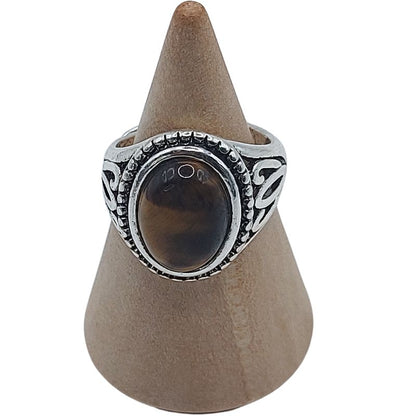 Bague Naren Mixte - Œil de Tigre