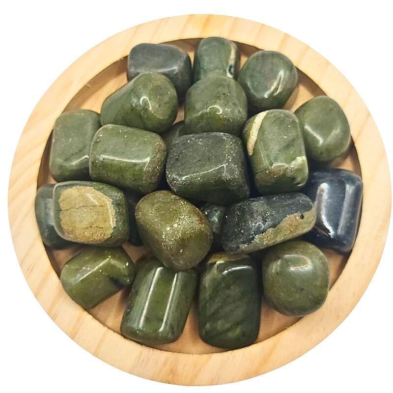 Pierres Naturelles Roulées Jade du Pakistan - Qualité AB - Litho Natura