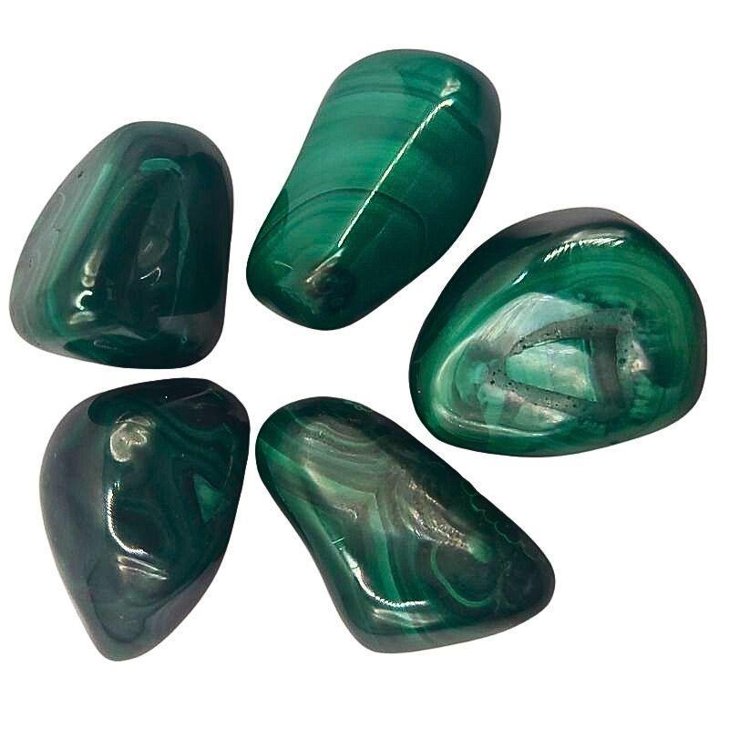 Pierres Naturelles Roulées Malachite - Qualité A - Litho Natura