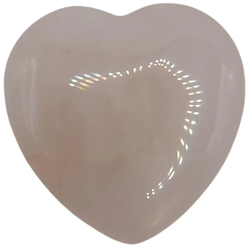Cœur en Quartz Rose Naturel (Qualité A) - Litho Natura