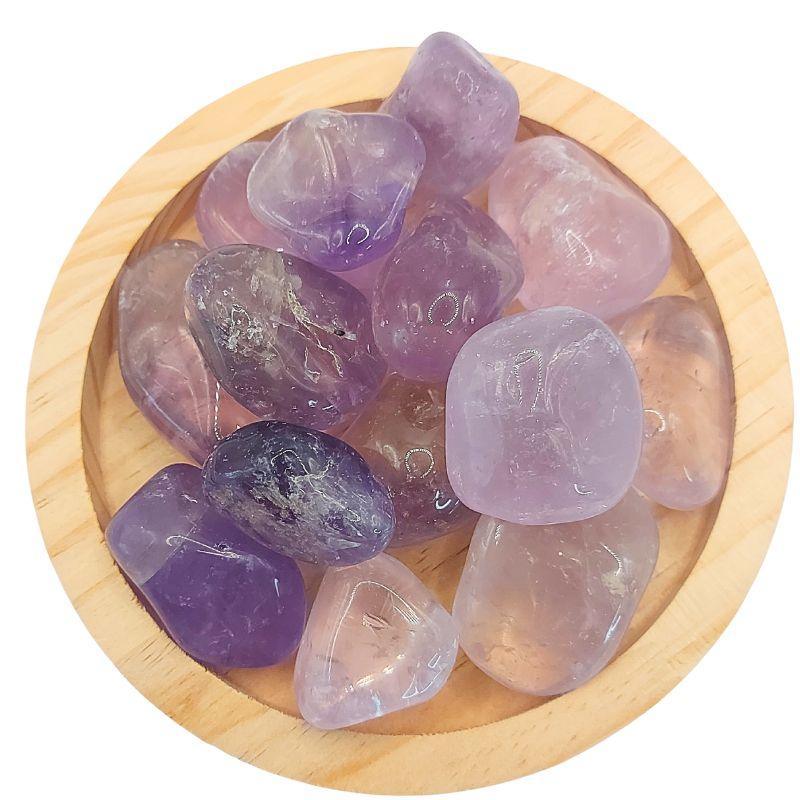 Pierres Naturelles Polies Améthyste - Qualité A - Litho Natura