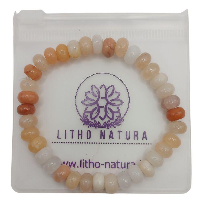 Bracelet en Aventurine Rose Naturelle - Litho Natura