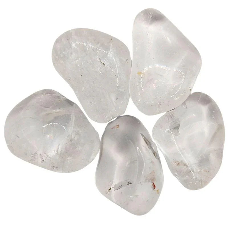 Pierres Naturelles Roulées Cristal de Roche - Qualité A - Litho Natura