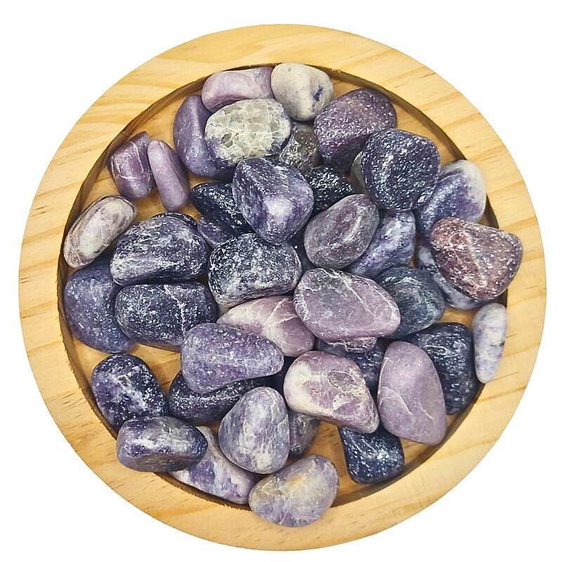 Pierres Naturelles Roulées Lépidolite - Qualité A - Litho Natura