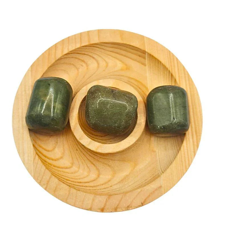 Pierres Naturelles Roulées Jade du Pakistan - Qualité AB - Litho Natura