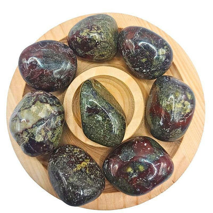 Pierres Naturelles Roulées Jaspe Sang de Dragon - Qualité AB - Litho Natura