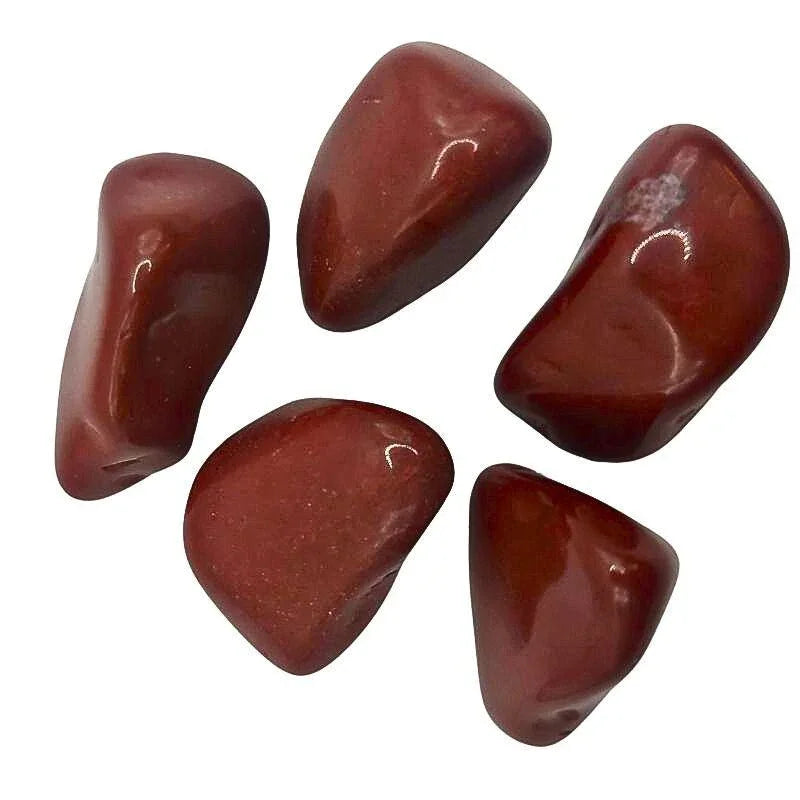 Pierres Naturelles Roulées Jaspe Rouge Foncé - Qualité A - Litho Natura