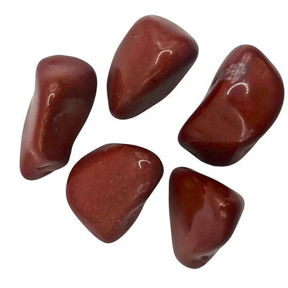 Pierres Naturelles Roulées Jaspe Rouge Foncé - Qualité A - Litho Natura