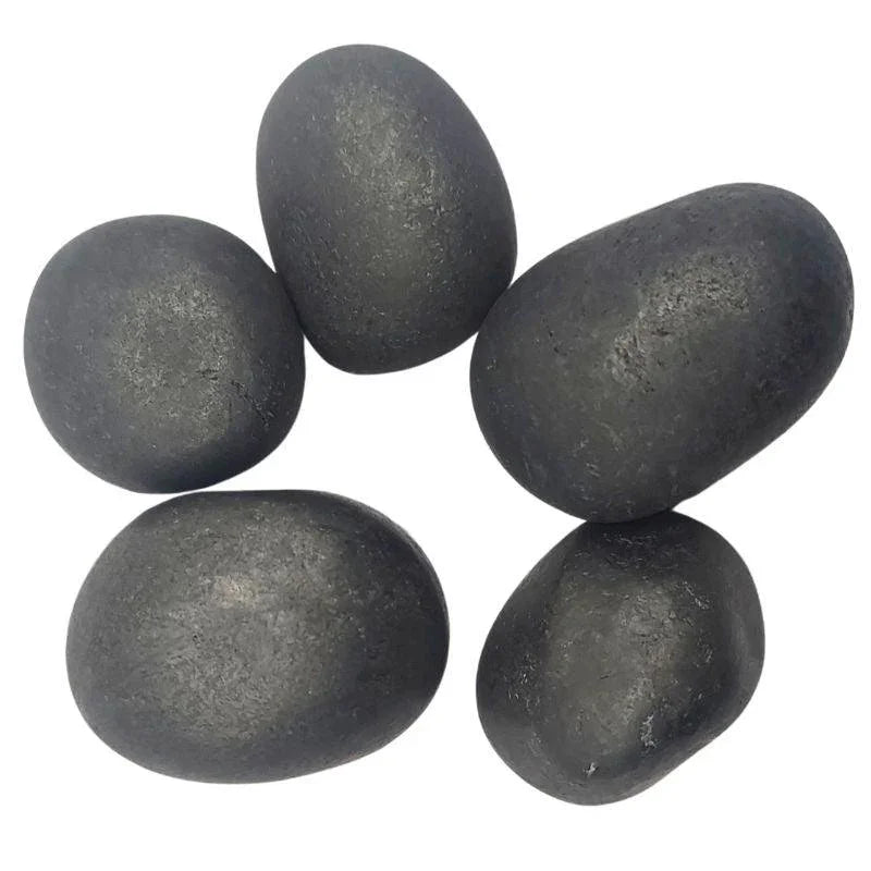 Pierres Naturelles Roulées Shungite - Qualité A - Litho Natura