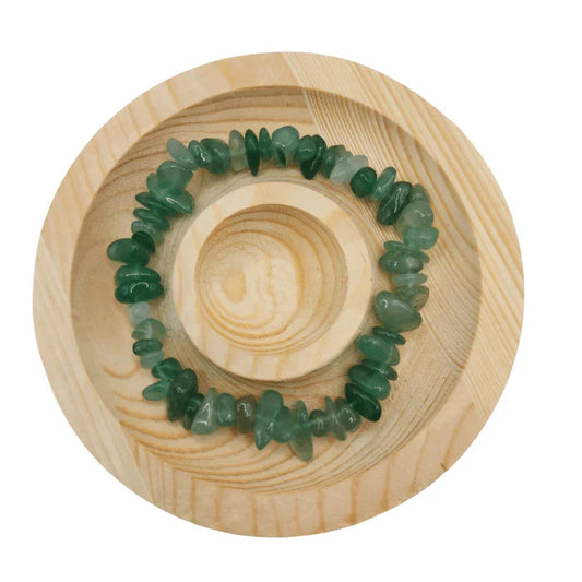 Bracelet Baroque - Aventurine verte - Litho Natura