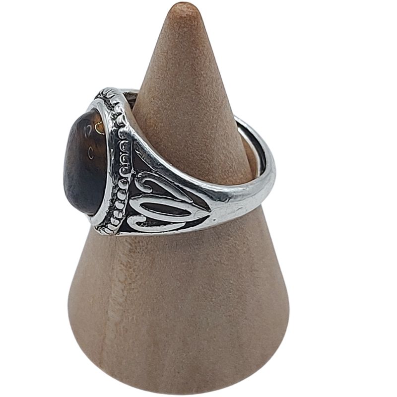 Bague Naren Mixte - Œil de Tigre