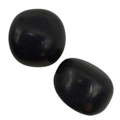 Pierres Naturelles Roulées Onyx noir - Qualité A - Litho Natura