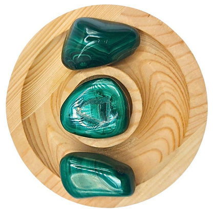 Pierres Naturelles Roulées Malachite - Qualité A - Litho Natura