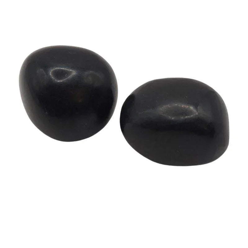 Pierres Naturelles Roulées Onyx noir - Qualité A - Litho Natura