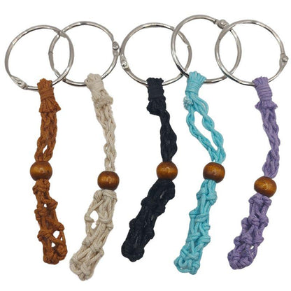 Porte-clés Tressé en Coton - Litho Natura