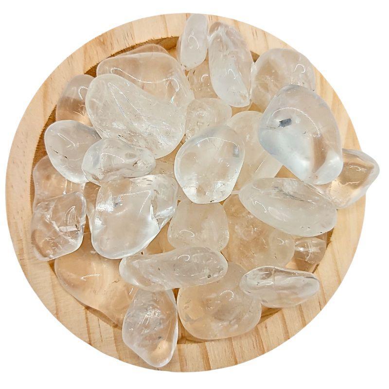 Pierres Naturelles Roulées Cristal de Roche - Qualité A - Litho Natura