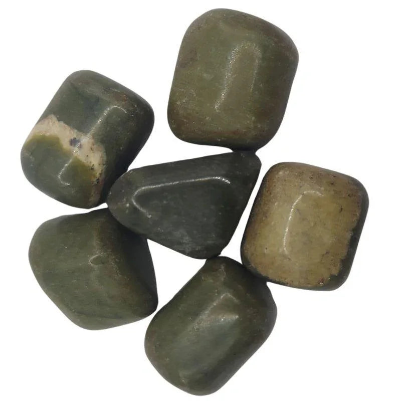 Pierres Naturelles Roulées Jade du Pakistan - Qualité AB - Litho Natura