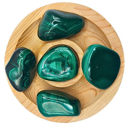 Pierres Naturelles Roulées Malachite - Qualité A - Litho Natura