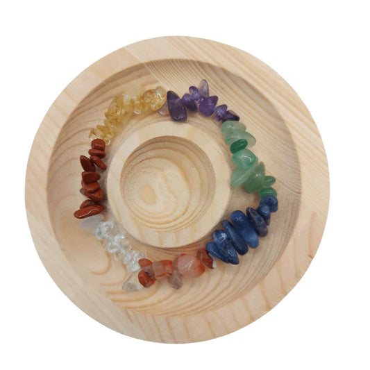 Bracelet Baroque - 7 chakras - Litho Natura