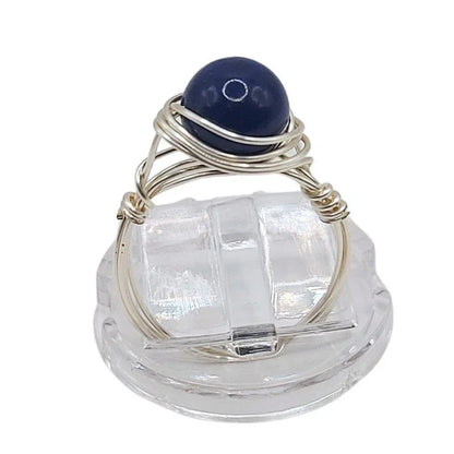 Bague en Pierre Naturelle - Lapis Lazuli - Litho Natura