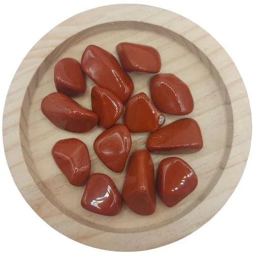 Pierres Naturelles Roulées Jaspe Rouge - Qualité AA - Litho Natura